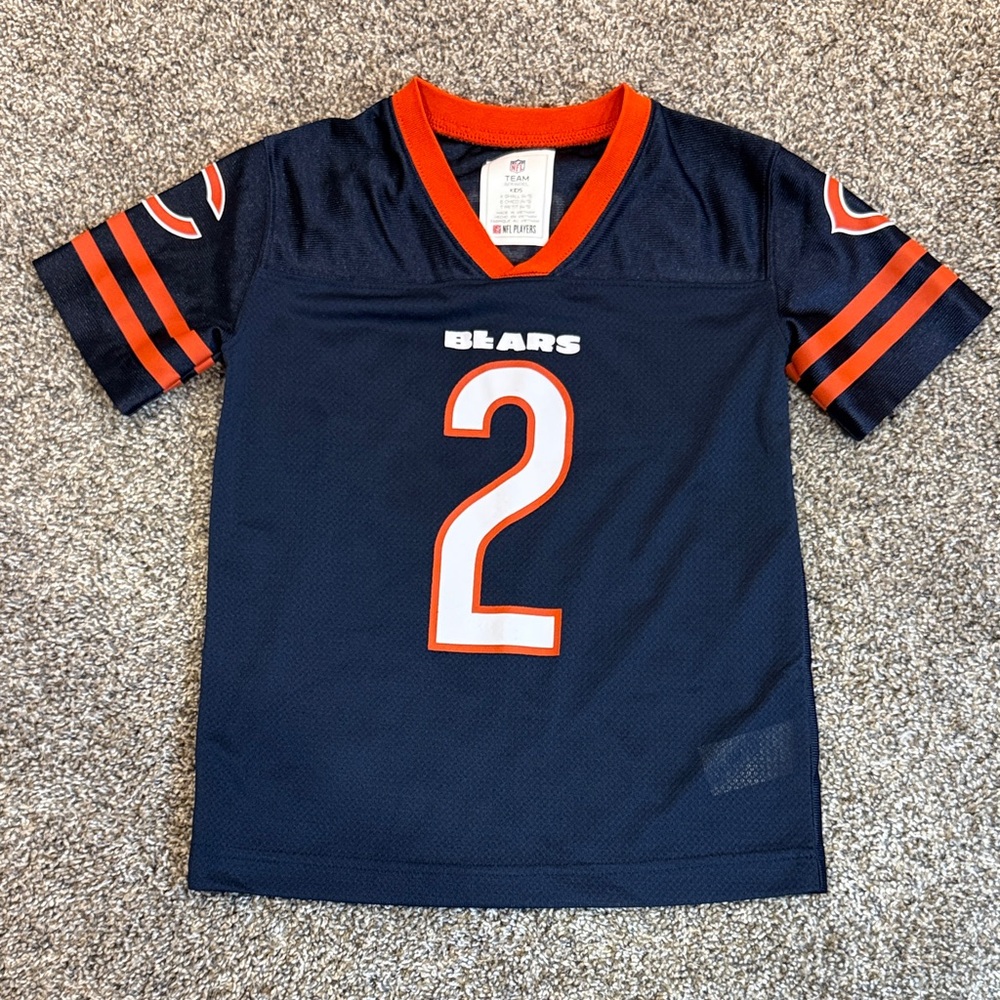 Chicago Bears Kids DJ Moore #2 Football Jersey